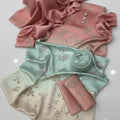 Printed Silk 3Pc Dress