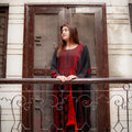 Bamber Chiffon Handmade Chawal Shesha Work 2Pc Dress