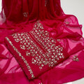 Bamber Chiffon Gotta 2Pc Dress | Handmade Gotta Collection | Embroidered Shirt & Dupatta