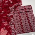 Embroidered Crinkle Chiffon 2Pc Dress