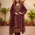 Most Fit Balochi Design Computer Embroidery 3Pc Dress